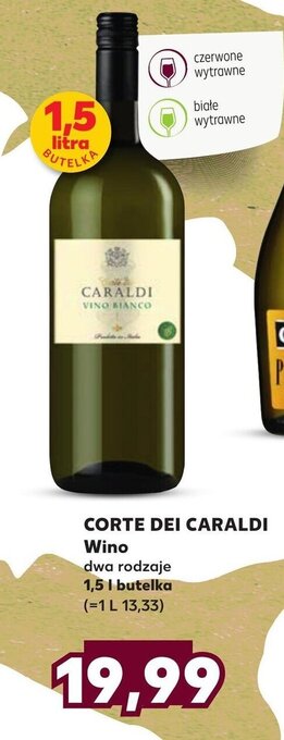 Kaufland Corte Dei Caraldi Wino 1,5l oferta