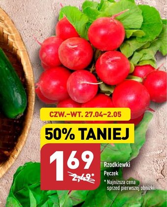 ALDI Rzodkiewki pęczek oferta