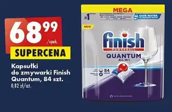 Biedronka Finish Quantum Kapsułki do zmywarki 84szt. oferta