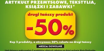 Biedronka Artykuły przemysłowe, tekstylia, książki i zabawki oferta