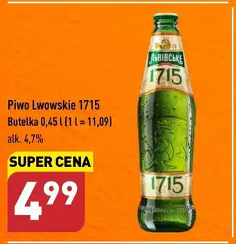 ALDI Lwowskie Piwo 1715 Butelka 0,45l oferta