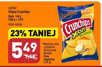 ALDI Lorenz Chipsy Crunchips 140g oferta