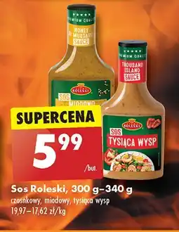 Biedronka Sos miodowo musztardowy oferta