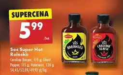 Biedronka Sos habanero super hot oferta