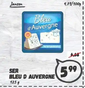 Wafelek Ser Bleu d'Auvergne 125g oferta