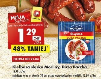 Biedronka Kiełbasa śląska morliny oferta