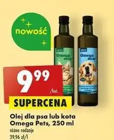 Biedronka Olej dla kota omega pets oferta