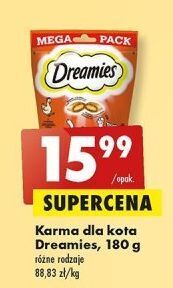 Biedronka Przysmak dla kota z kurczakiem dreamies oferta