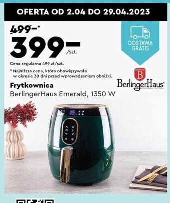 Biedronka Frytownica emerald 1350 w berlinger haus oferta