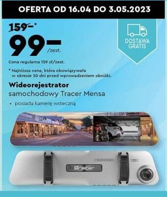 Biedronka Wideorejestrator mensa tracer oferta