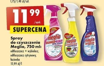 Biedronka Odtłuszczacz w sprayu lemon meglio oferta