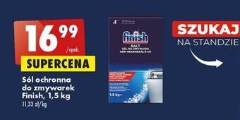 Biedronka Sól do zmywarek finish special salt oferta