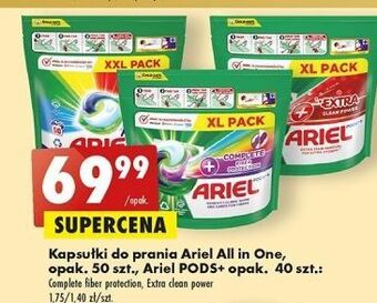 Biedronka Kapsułki do prania extra clean power ariel all in 1 oferta