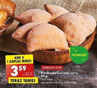 Biedronka Przekąska z kurczakiem i curry oferta