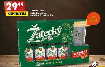 Biedronka Piwo zatecky svetly lezak oferta