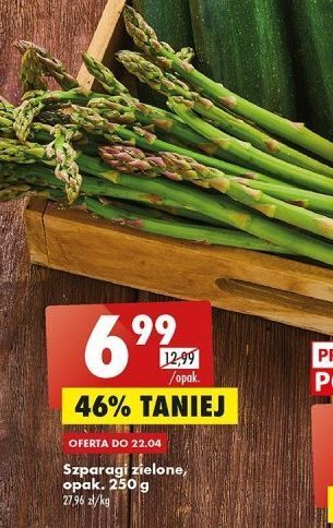 Biedronka Szparagi zielone oferta