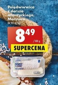 Biedronka Polędwica z dorsza atlantyckiego marinero oferta