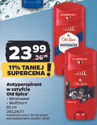 Netto Dezodorant old spice wolfthorn oferta