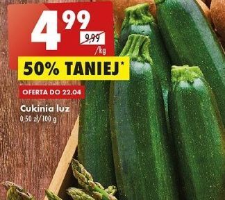 Biedronka Cukinia oferta