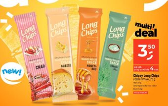 Dealz Chipsy crab long chips oferta