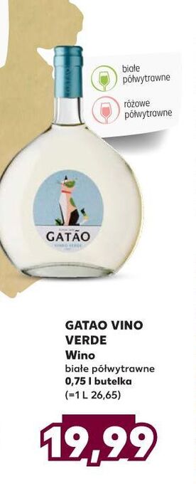 Kaufland Wino gatao verde oferta