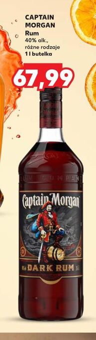 Kaufland Rum captain morgan dark oferta