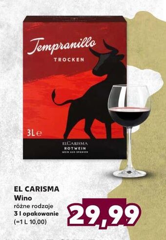 Kaufland Wino el carisma oferta