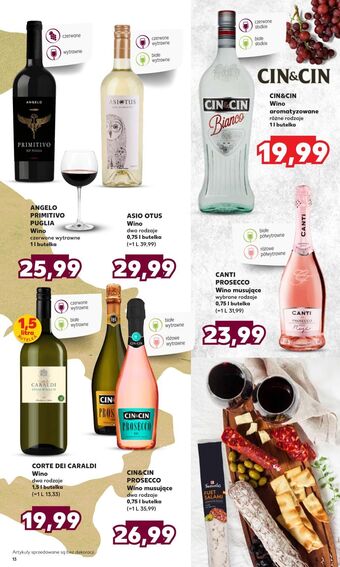 Kaufland Vermouth cin&cin rosso oferta