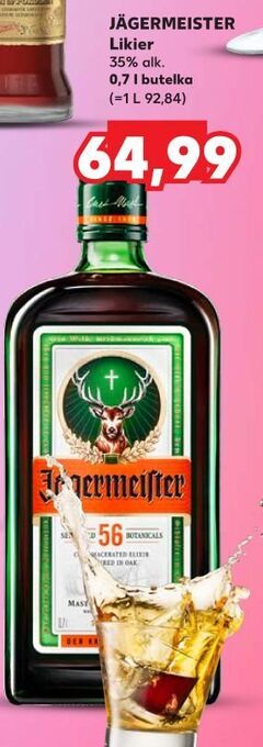 Kaufland Likier jagermeister oferta