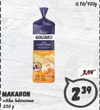 Wafelek Makaron nitka luksusowa 250g oferta