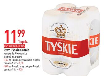 E.Leclerc Piwo tyskie gronie oferta
