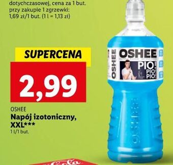 Lidl Napój izotoniczny wieloowocowy oshee oferta