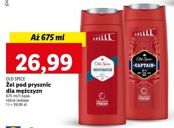 Lidl Zel pod prysznic old spice whitewater oferta