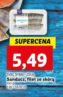 Lidl Sandacz filet targ rybny lidla oferta