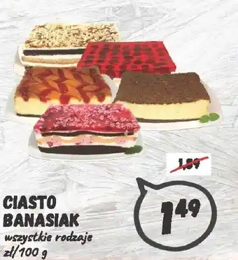 Wafelek Ciasto Banasiak wszystkie rodzaje 100g oferta