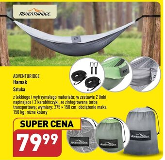 ALDI Adventuridge Hamak oferta