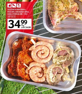 Selgros Zestaw karkówka, boczek, kiełbasa grill 1kg oferta