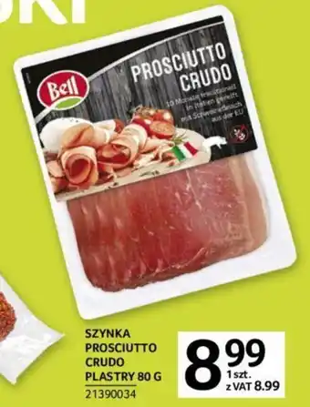 Selgros Bell Szynka prosciutto Crudo 80g oferta