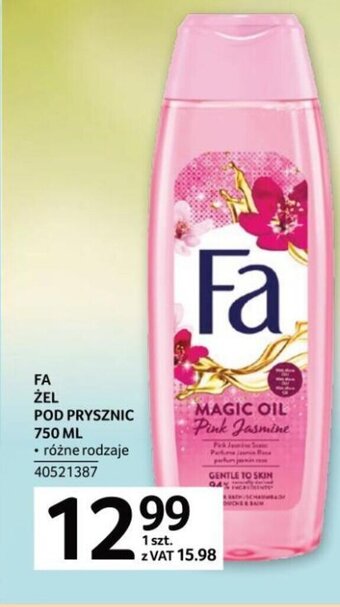Selgros FA ŻEL POD PRYSZNIC 750 ML oferta