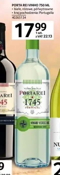 Selgros PORTA REI VINHO 750 ML oferta