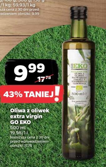 Netto Oliwa z oliwek extra virgin go eko oferta