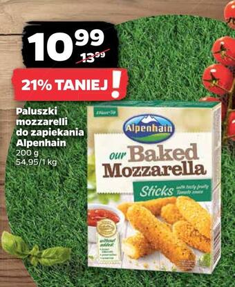Netto Paluszki mozzarelli do zapiekania alpenhain oferta