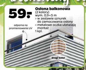 Osłona balkonowa