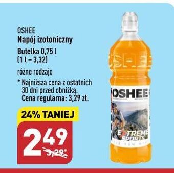 ALDI Napój izotoniczny pomarańczowy oshee oferta