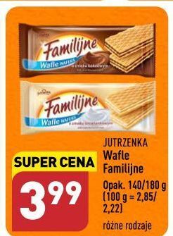 ALDI Wafle kakaowe jutrzenka familijne oferta