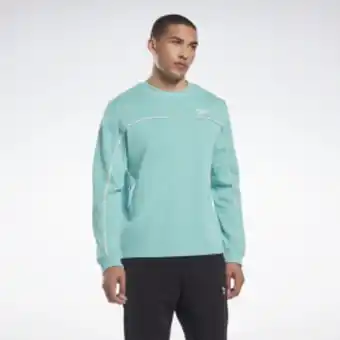 Reebok Bluza z okrągłym dekoltem i lamówką workout ready oferta