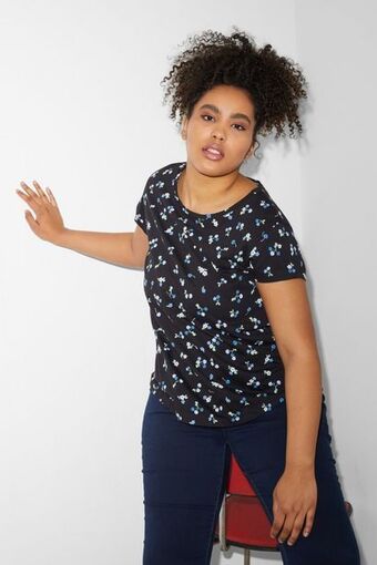 C&A Clockhouse - t-shirt - w kwiatki oferta
