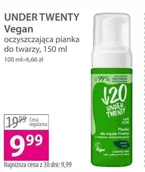 Hebe Pianka oczyszczająca do twarzy under twenty oferta