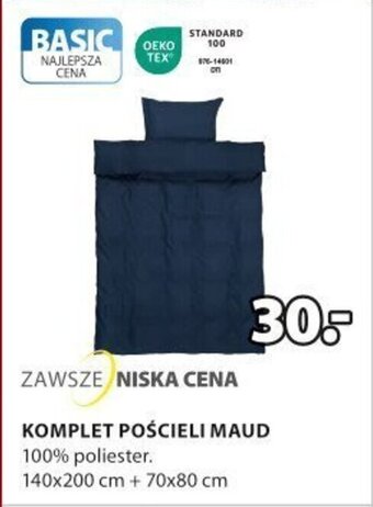 JYSK Komplet pościeli maud 1szt. oferta