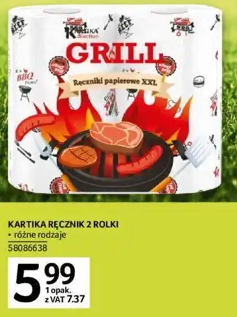 Selgros KARTIKA RĘCZNIK 2 ROLKI oferta